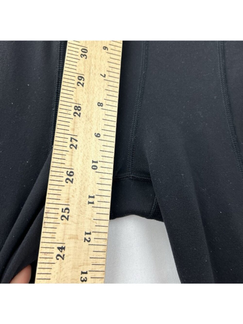 Aritzia TnAction Split Hi-Rise Long Flared Leggings Womens Size Small Black - Picture 8 of 16